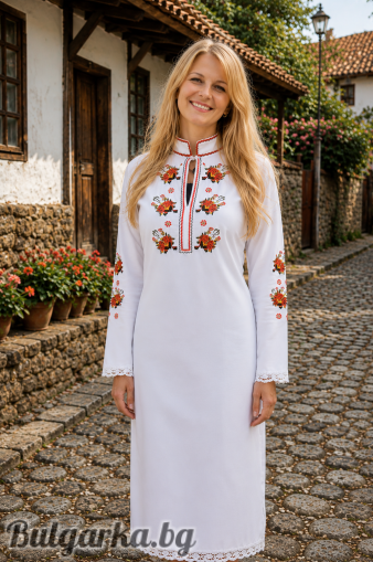 БРОДИРАНА ДАМСКА РИЗА "Албена III"