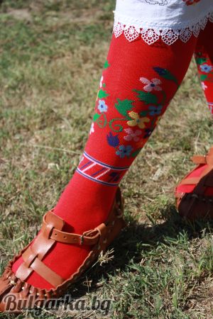 Чорапи с фолклорни мотиви 111